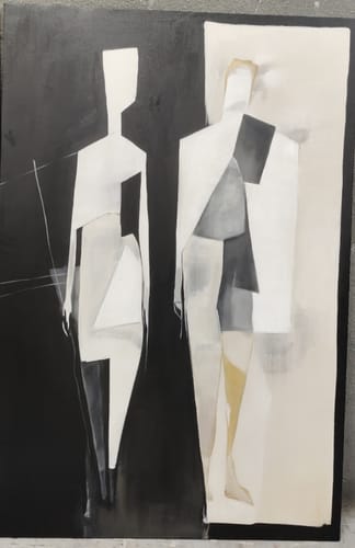 Customer review photo for Contemporary Minimalist Art #MA005
