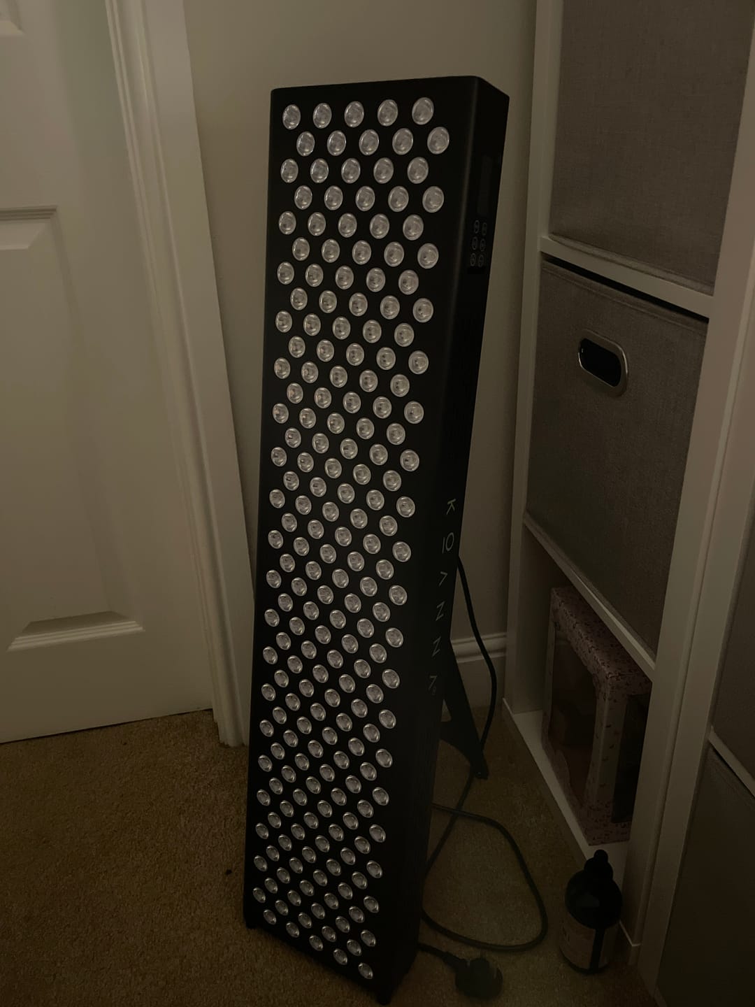Customer photo review of Koanna® Luma1000™ – Powerful, Mid-Size Red Light Therapy Panel