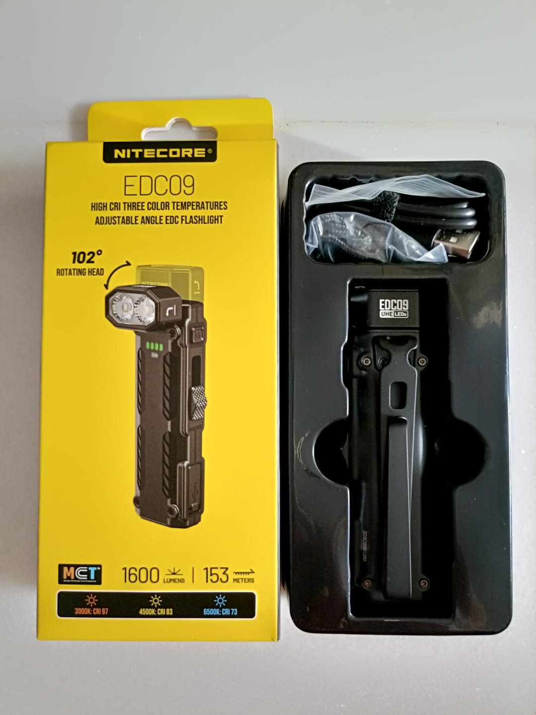Customer photo review of EDC09 - 1600 lumens (L-Angle)