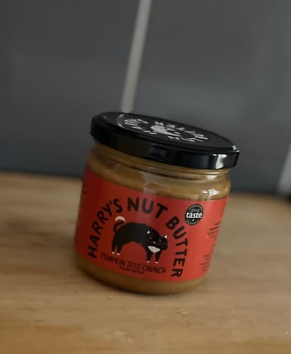 Customer photo review of Pumpkin Seed Crunch Peanut Butter | Harry's Nut Butter