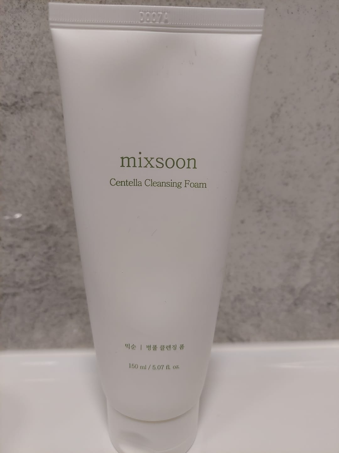 Customer photo review of [MIXSOON] Centella Cleansing Foam 150ml
