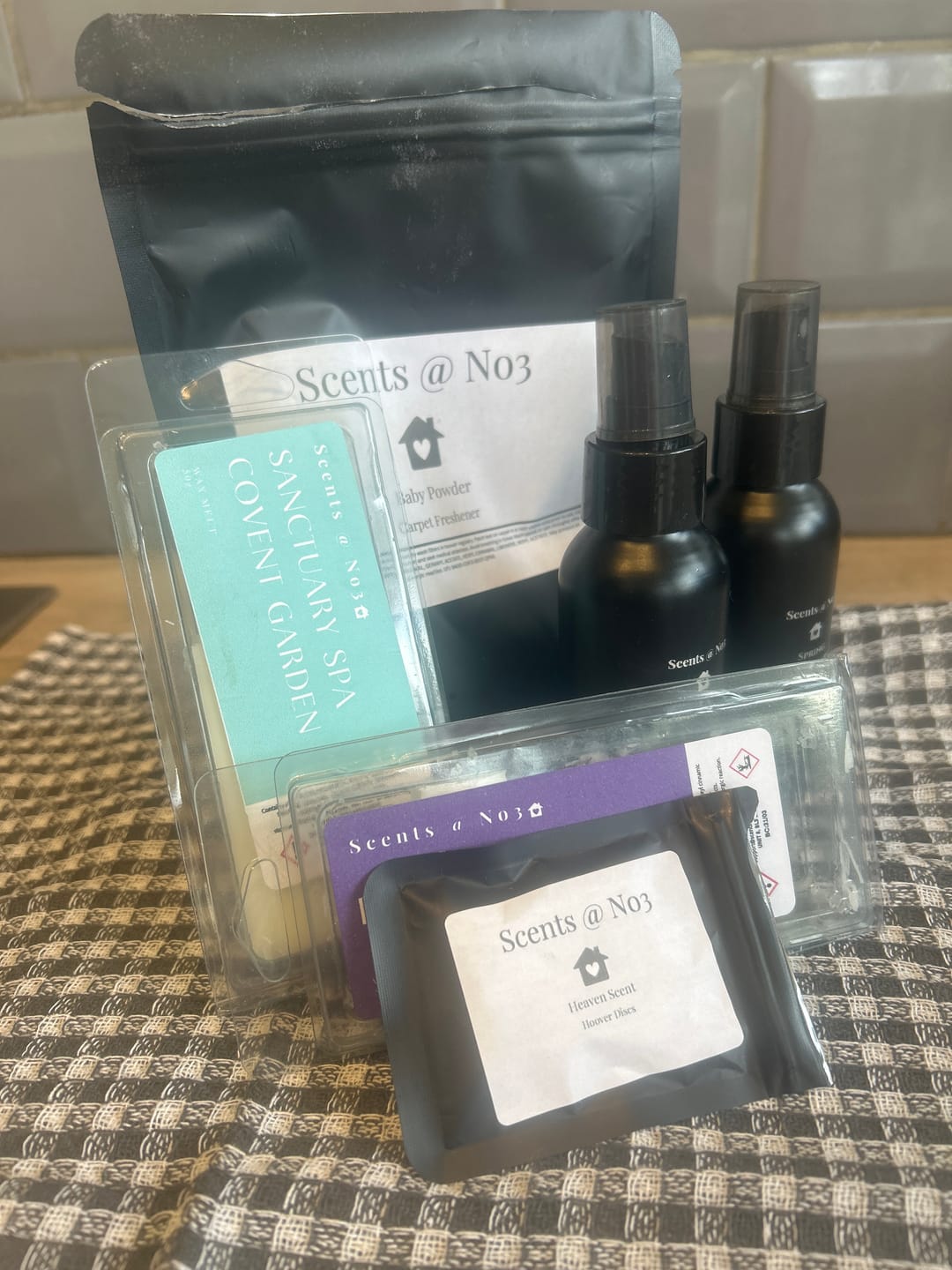 Customer photo review of Scent Me Monthly Subscription Box