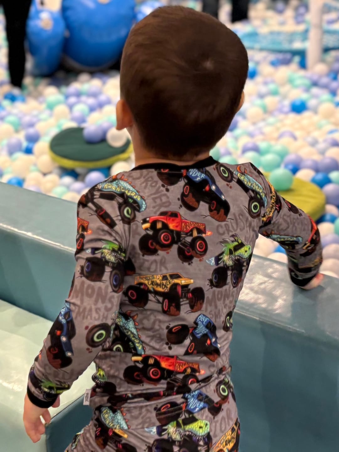 Customer photo review of Monster Jammies 2 Piece Pajama Set: Core Collection