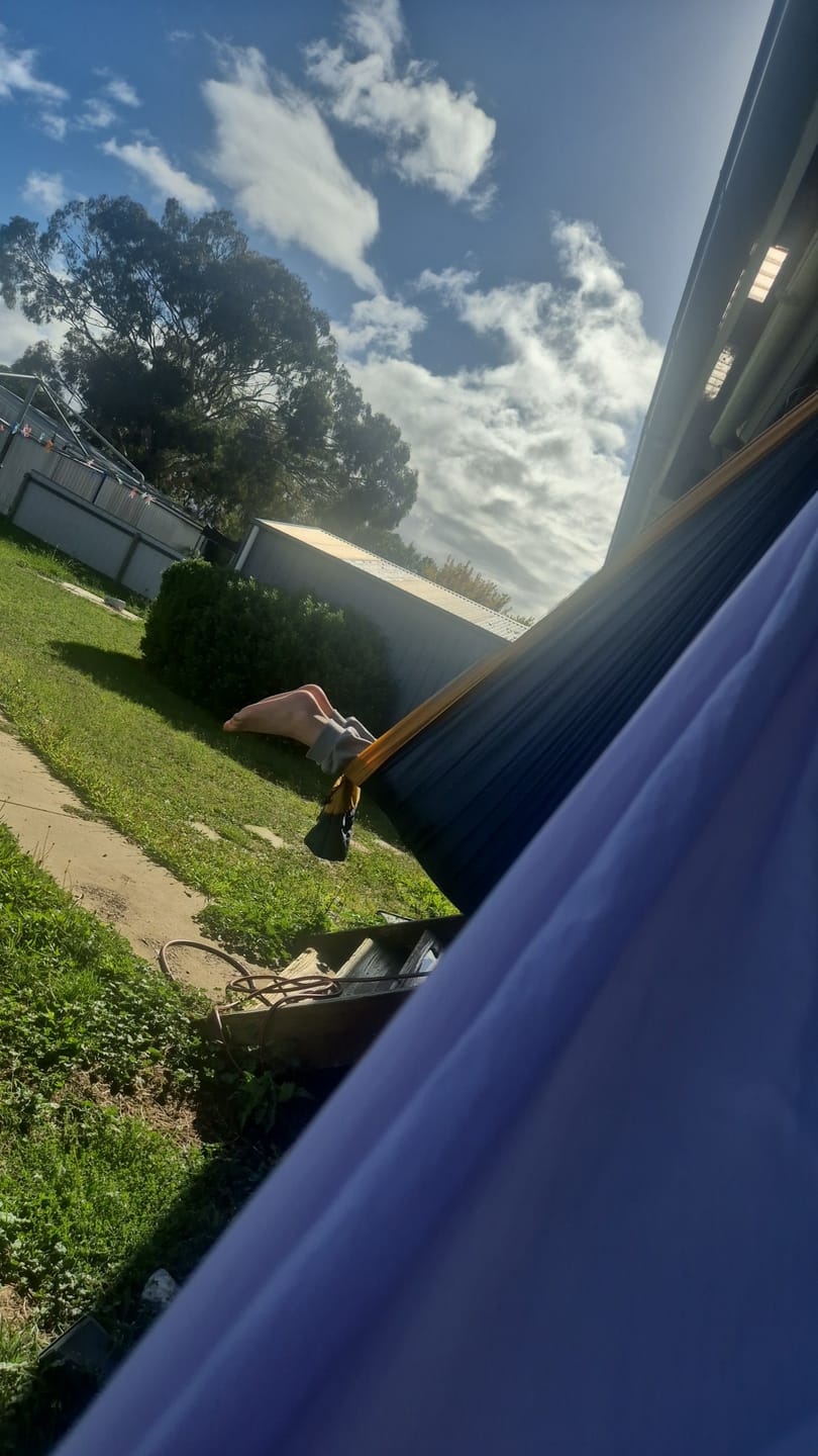 Customer photo review of Lightweight Double Hammock