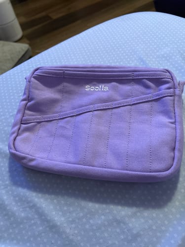 Customer photo review of Soolla® Studio Pouch, Lilac Love