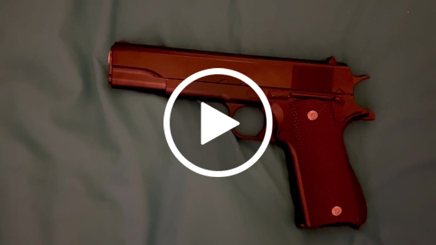 Customer video review of M1911A1 Colt "Government" Us Service Pistol (Black/Wood))