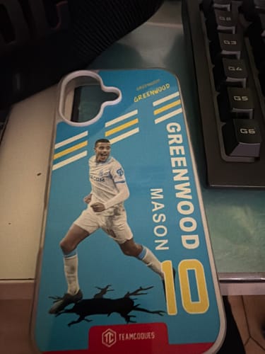 Customer photo review of Coque joueur MASON GREENWOOD MARSEILLE OM - TEAMCOQUES