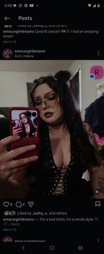 Customer photo review of Nox Eyeglasses