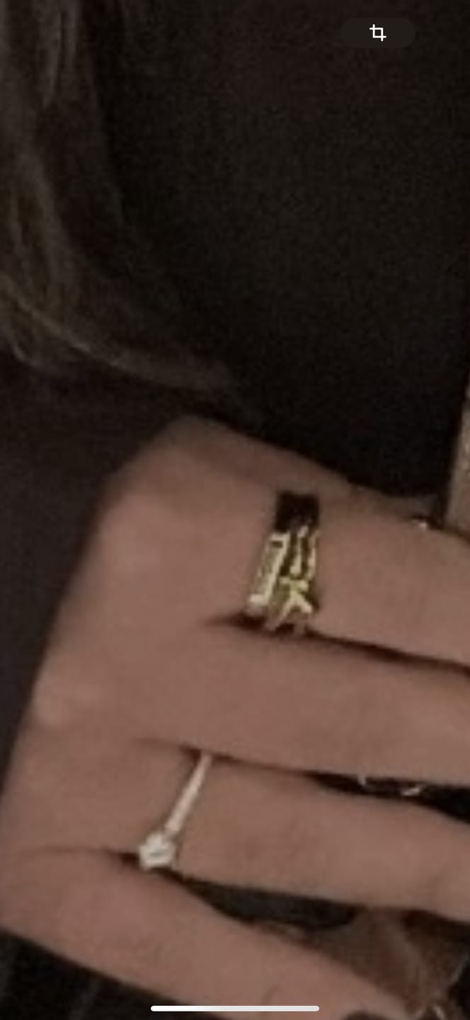 Customer photo review of Violet Ring