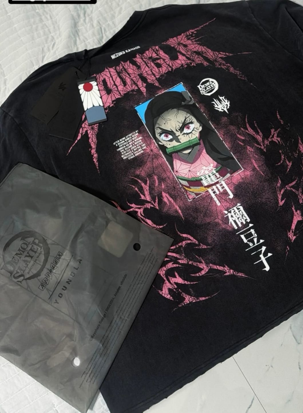 Customer photo review of 4266 - Demon Slayer: Kimetsu no Yaiba - Character Tees