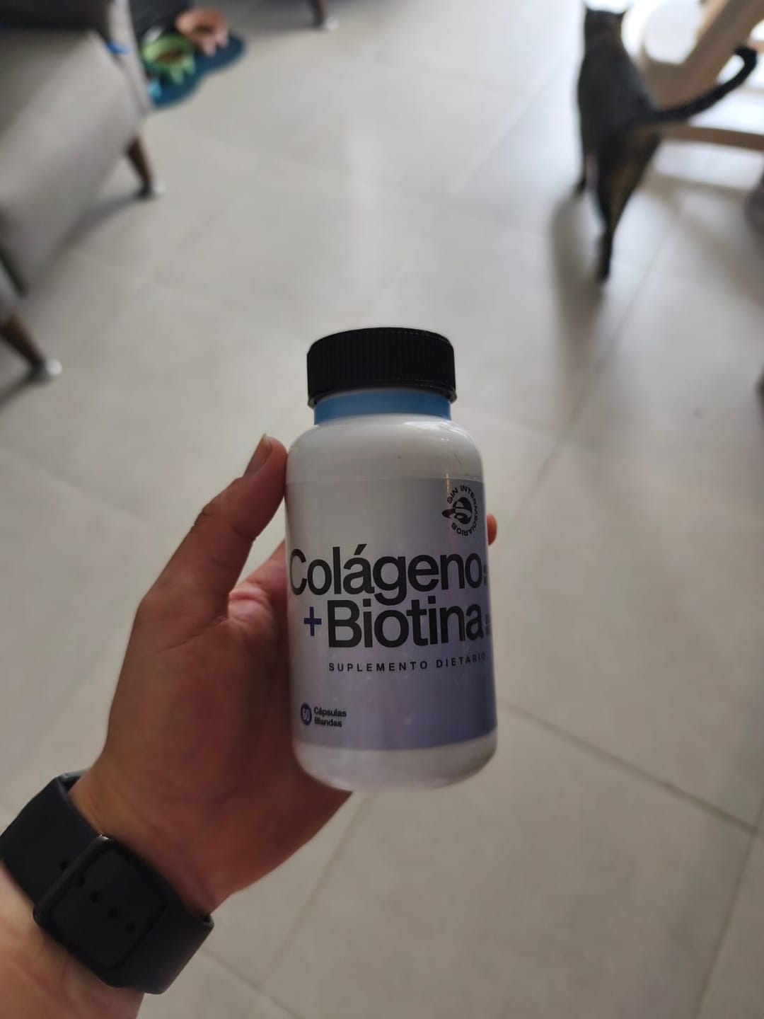 Customer photo review of Cápsulas Colágeno + Biotina