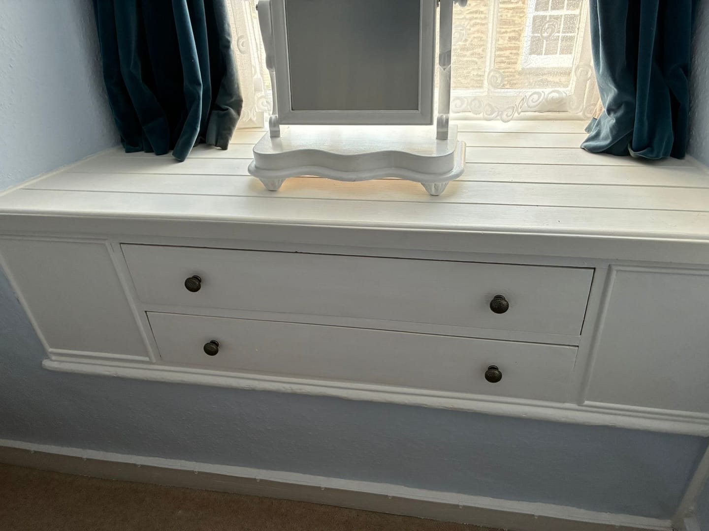 Customer photo review of Warwick Mottled Cast Iron Cupboard Knob