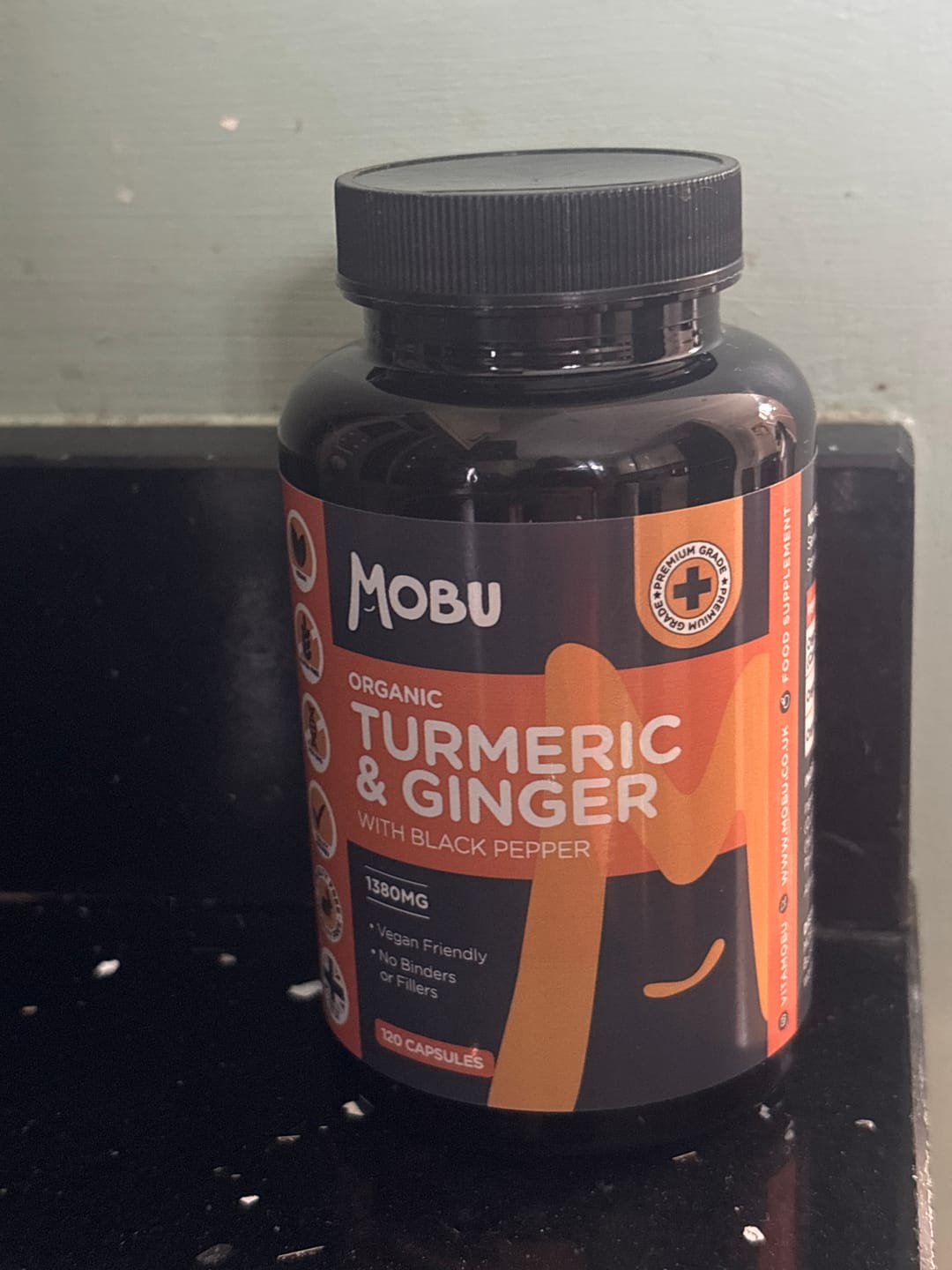 Customer photo review of Turmeric, Black Pepper & Ginger