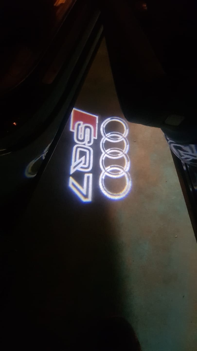 Customer photo review of AUDI SQ7 LOGO PROJECTOT LIGHTS Nr.002A49