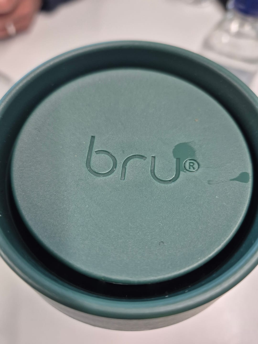 Customer photo review of bru Ceramic Travel Mug