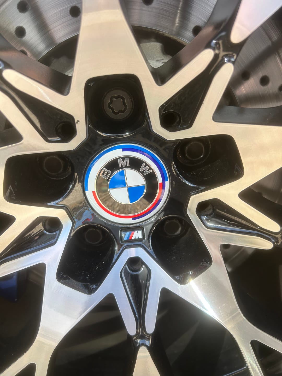 Customer photo review of BMW 50TH ANNIVERSARY EMBLEM BADGE