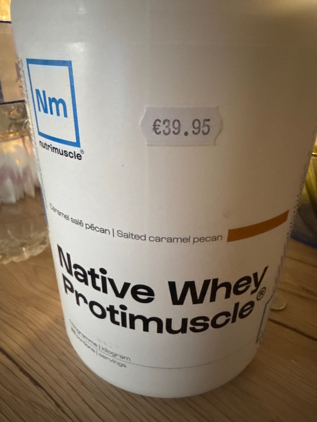 Customer photo review of Isolate Native Whey Mix