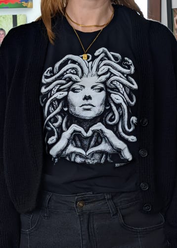 Customer photo review of Heart of Stone T-Shirt