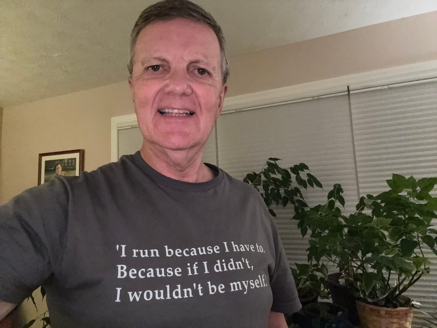 Customer photo review of Be Myself T-Shirt