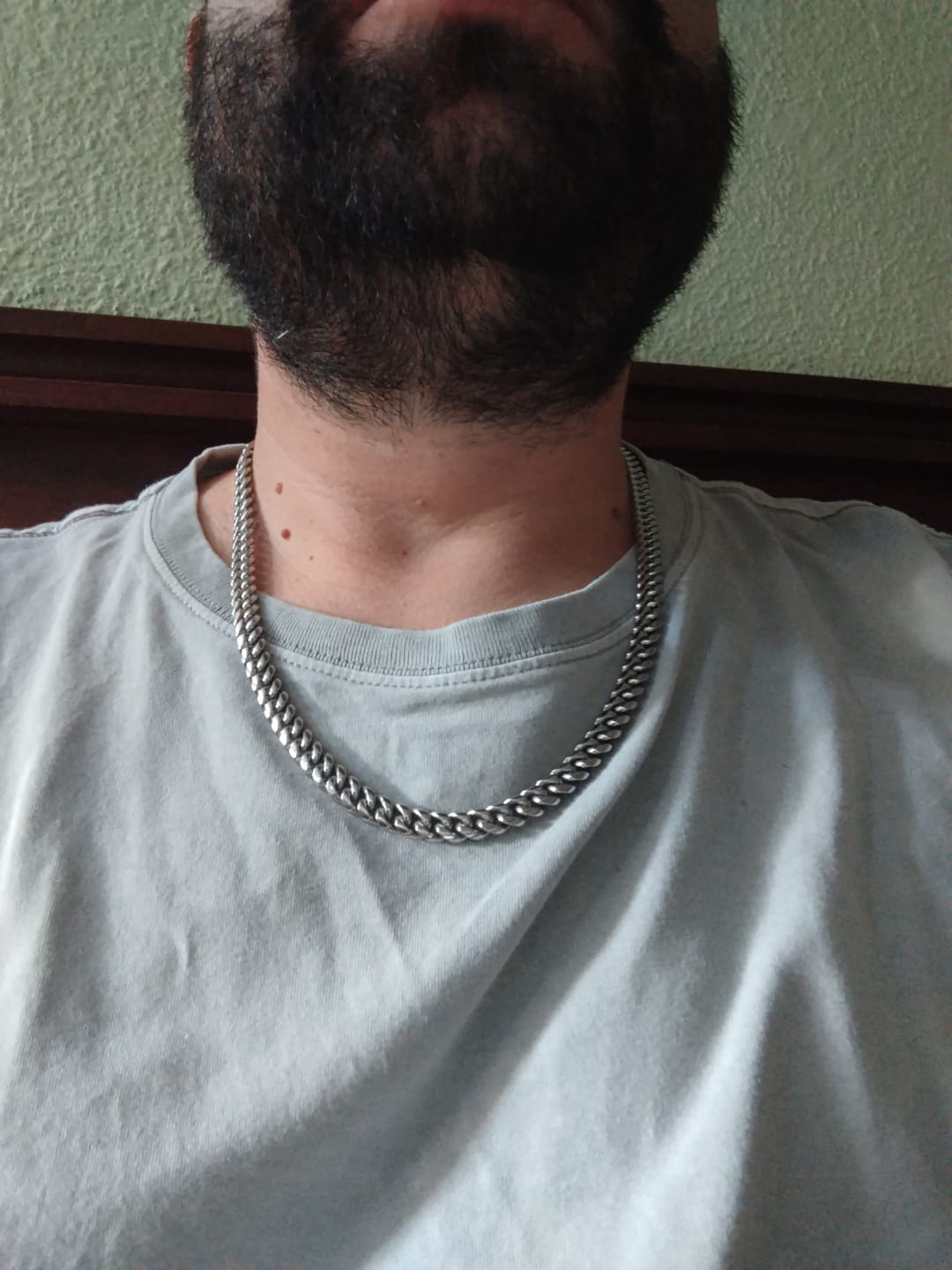 Customer photo review of Cadena Cuban Link 8mm