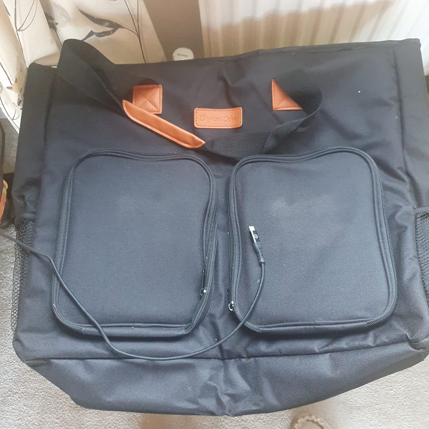 Customer photo review of Crystal Art Storage Bag