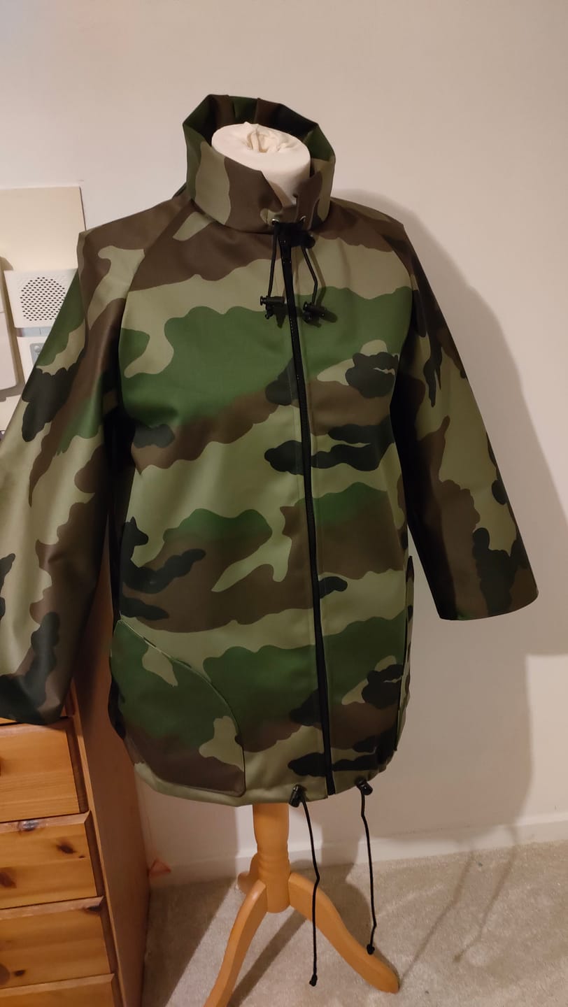 Customer photo review of Jungle Camouflage Waterproof Fabric