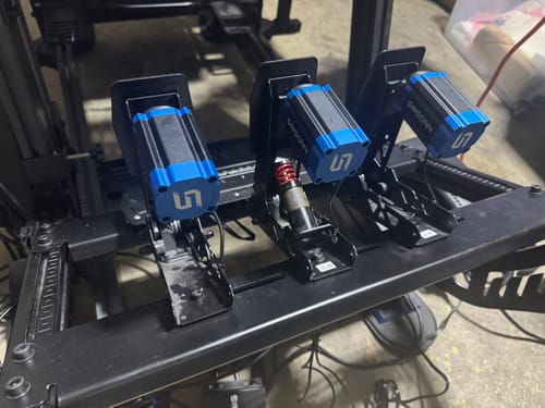 Customer photo review of Simsonn VAM Pro Linear Motor -  the Pedals Haptic Reactor for Vibration Feedback