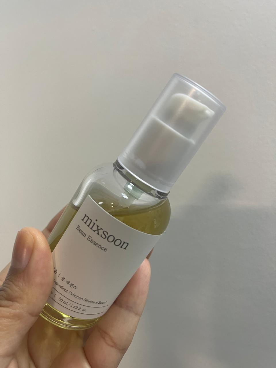 Customer photo review of Mixsoon Bean Essence | 2 En 1: Hidrata Y Limpia Poros