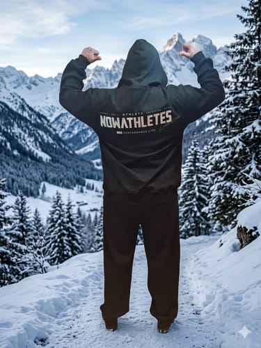 Customer photo review of Sudadera Black Performance - Oversized