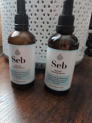 Customer photo review of Seb Natural Calming Serum