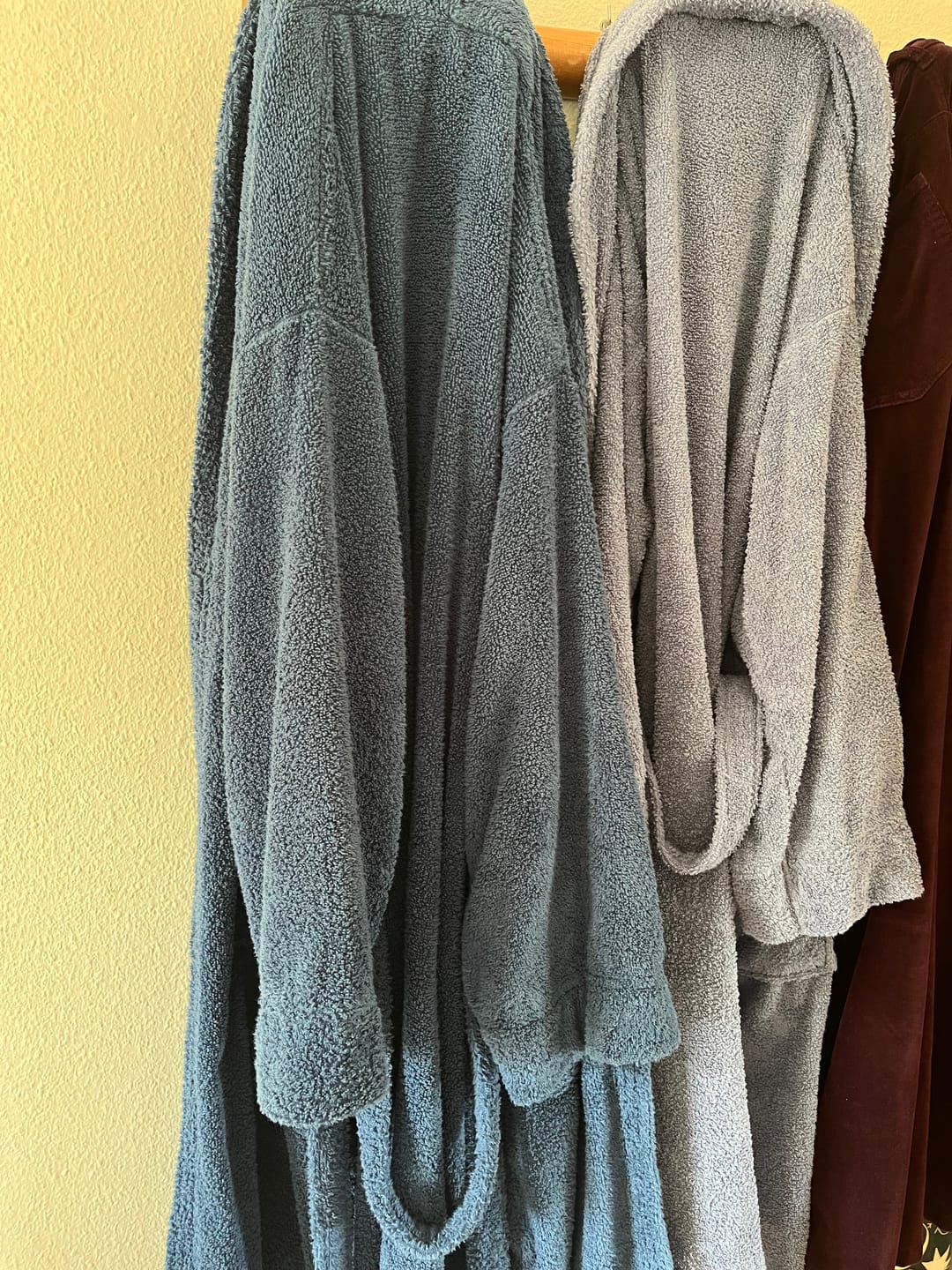 Customer photo review of Albornoz Zero Twist - Algodón 420 g/m²