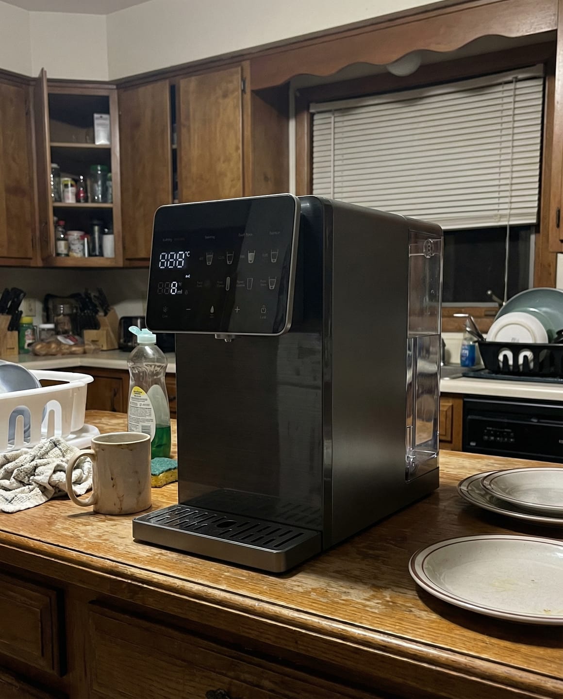 Customer photo review of RO32-Cool Countertop Reverse Osmosis Water System – 2:1 Low Waste Ratio, Instant Ice-cold Water (UV)