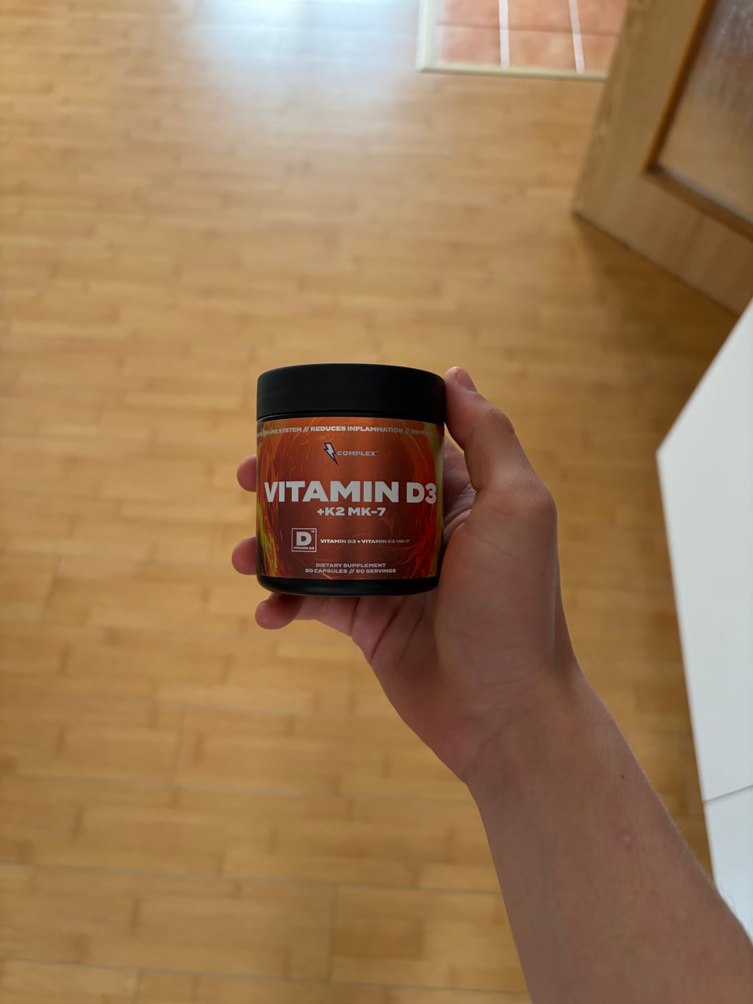 Customer photo review of Vitamin D3+K2 MK-7