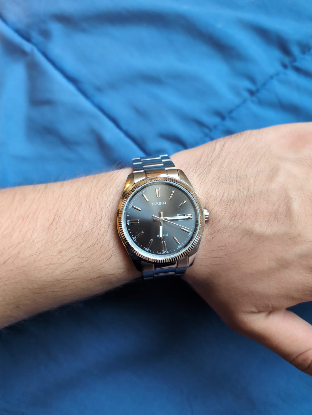 Customer photo review of Reloj Casio Análogo MTP-1302D-1A1V Negro 38,5mm