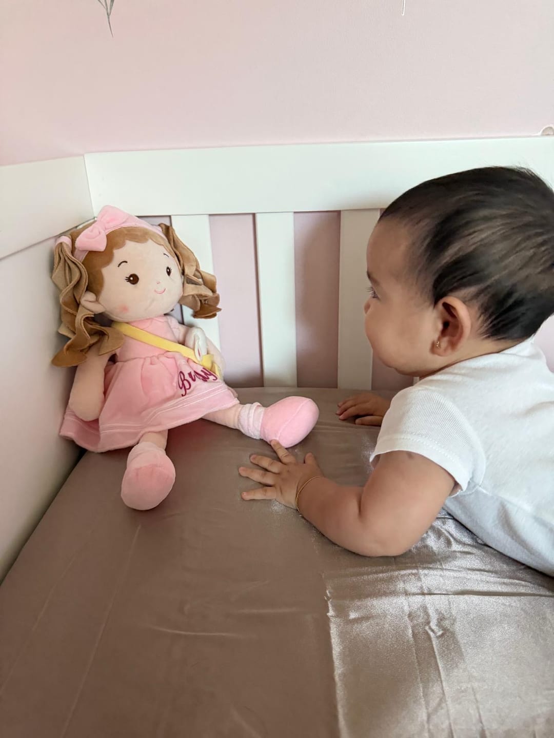 Customer photo review of Personalized Milly Girl & Her Pet
