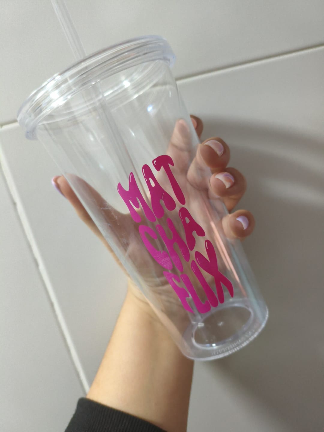 Customer photo review of Vaso Oficial de Matchaflix