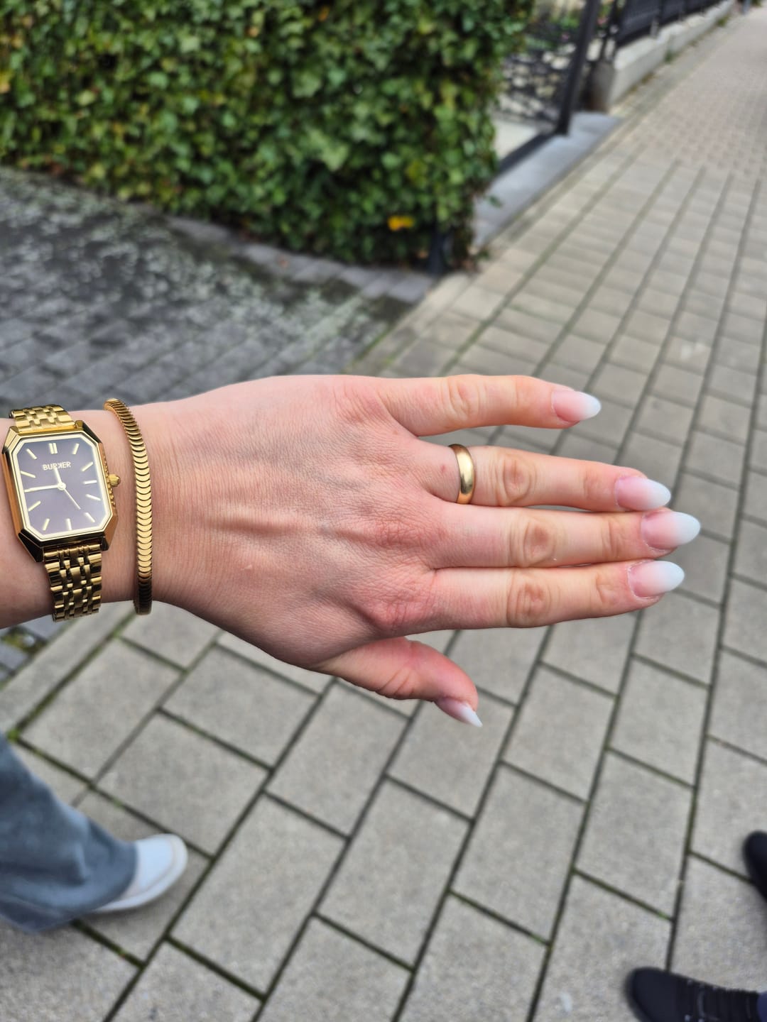 Customer photo review of Isabell Gold Brown