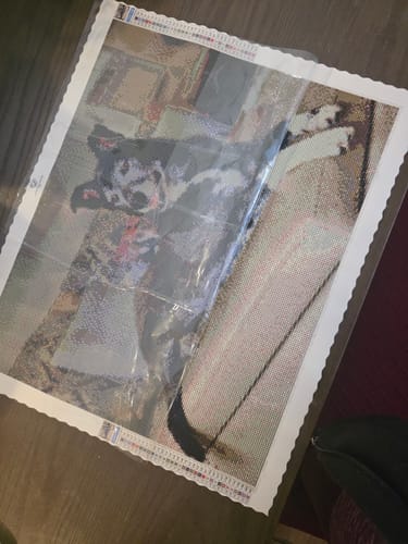 Customer photo review of Diamond Painting - Custom Photo
