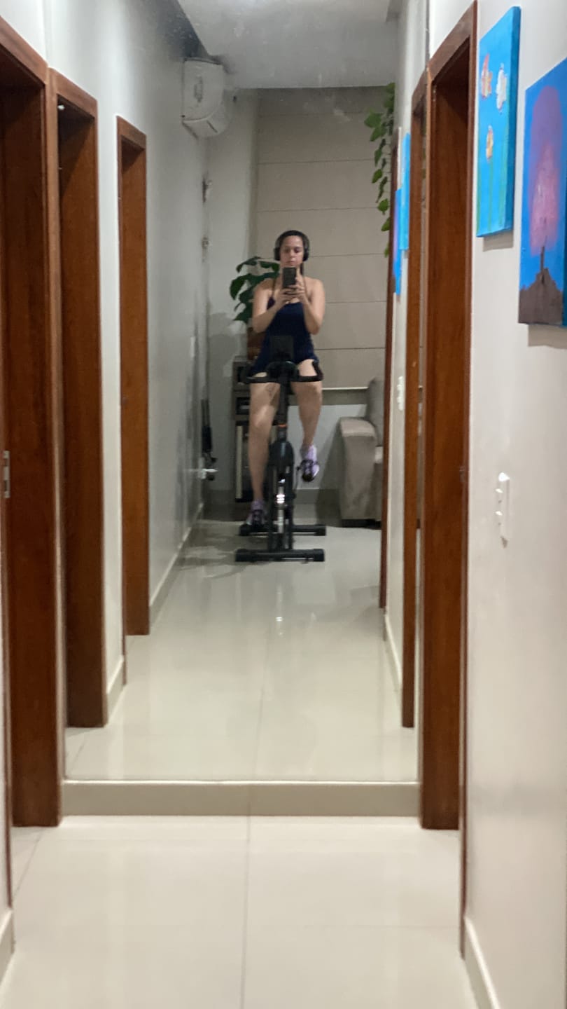Customer photo review of Bicicleta Ergométrica Bike Mega Spinning 10K