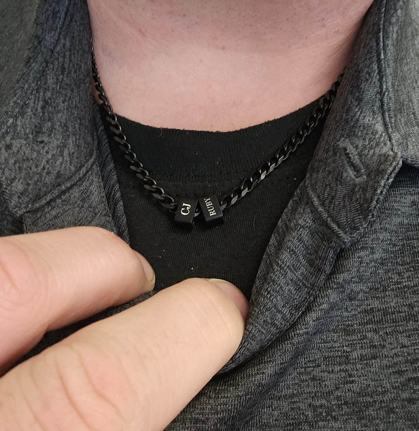 Customer photo review of Necklace: Legacy