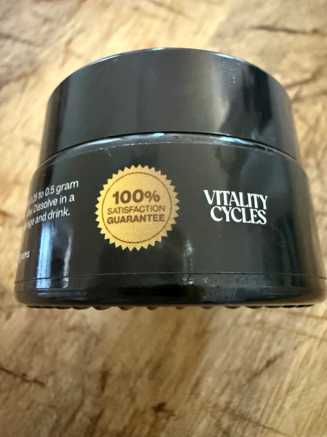 Customer photo review of The Only 'Dr Daniels Approved' Shilajit