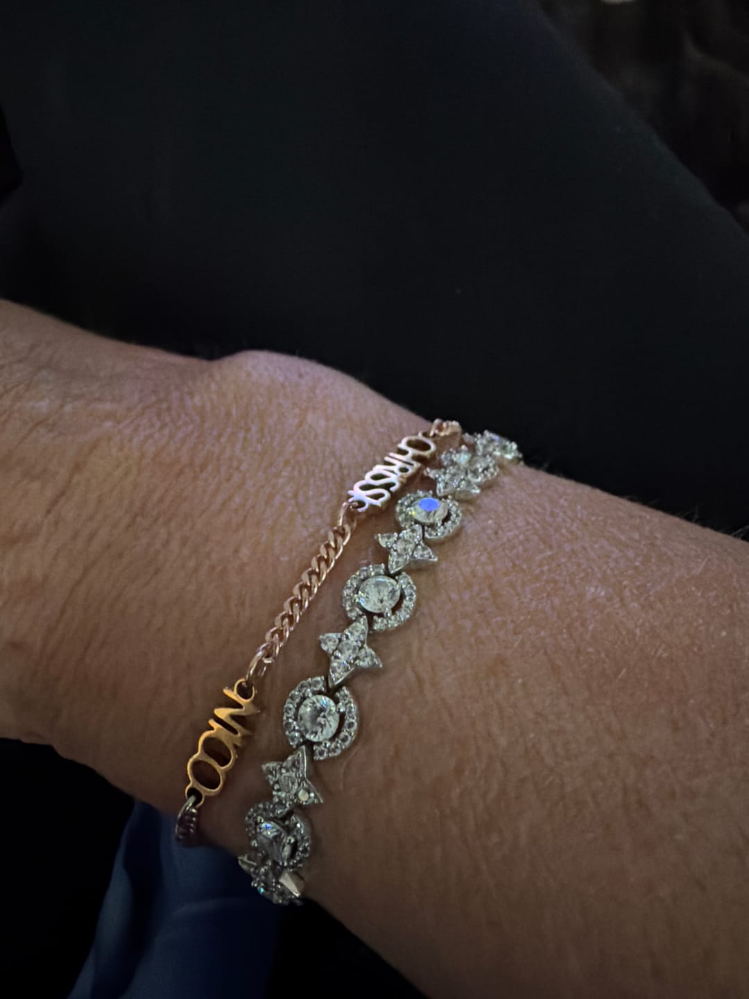 Customer photo review of Personalisiertes Namensarmband