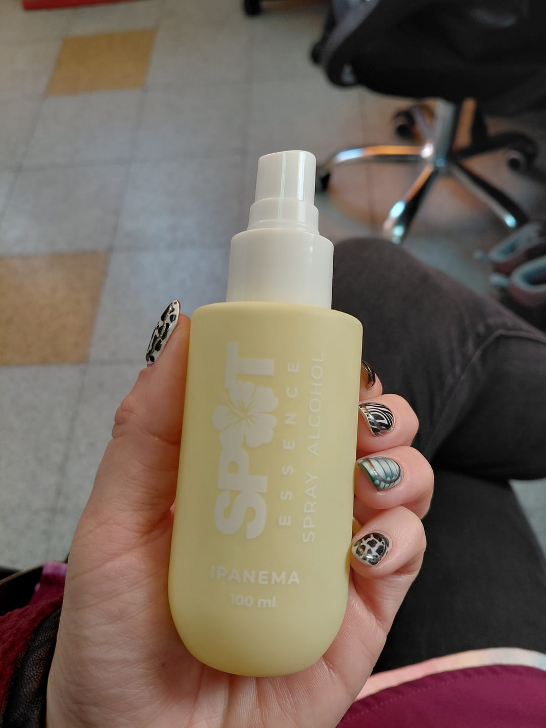 Customer photo review of Alcohol Spray Ipanema 100ml