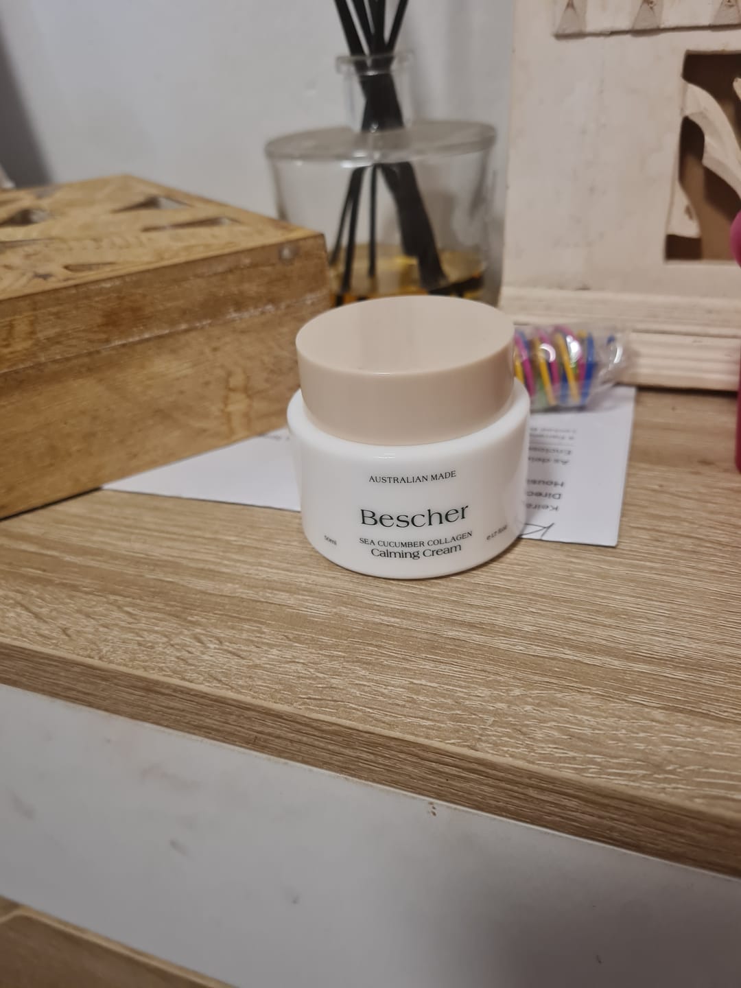 Customer photo review of Sea Cucumber Collagen Brightening & Pigmentation Pack