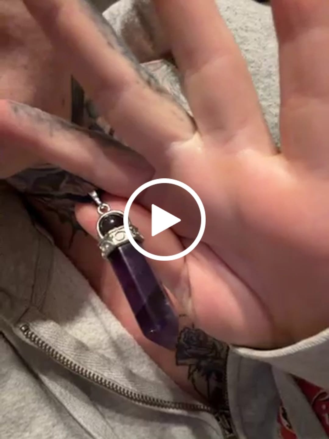 Customer video review of Amethyst Halskette