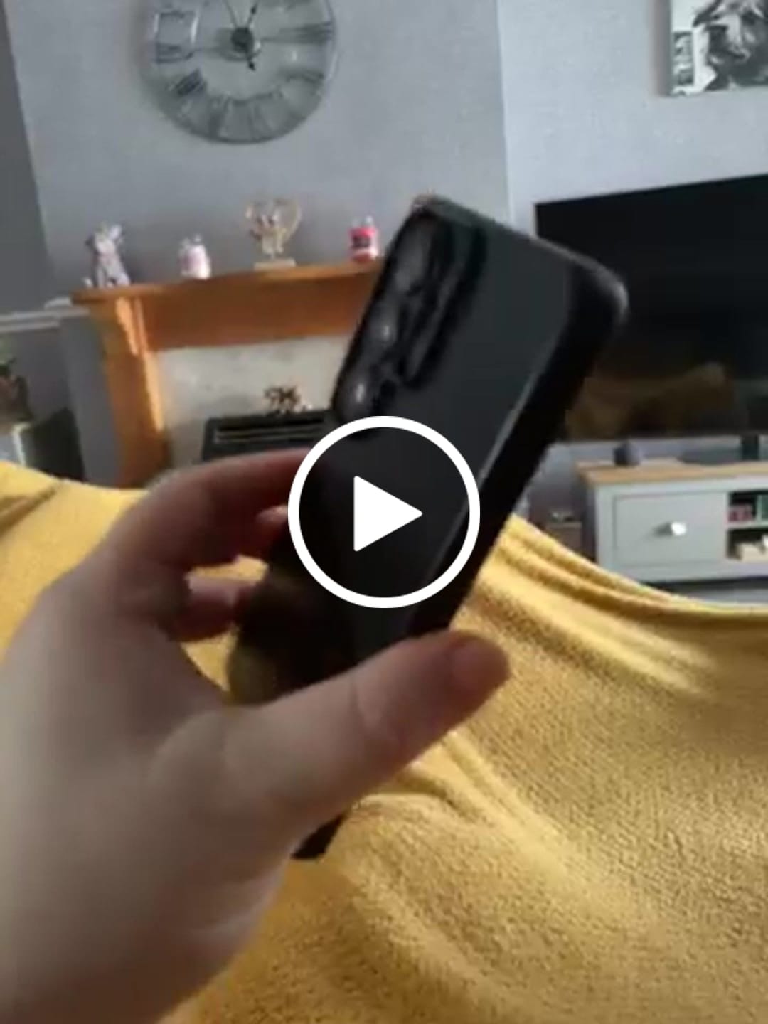 Customer video review of Samsung Galaxy S26 Ultra Leather Case - Timeless Luxe - Obsidian Black