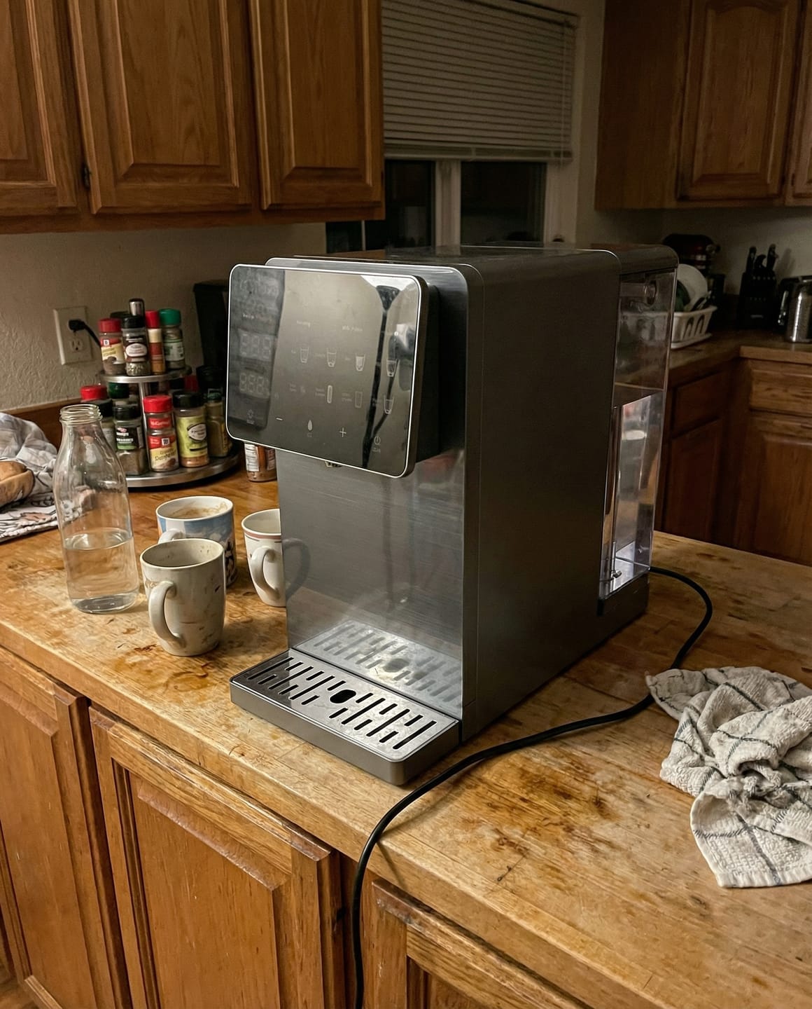 Customer photo review of RO32-Cool Countertop Reverse Osmosis Water System – 2:1 Low Waste Ratio, Instant Ice-cold Water (UV)