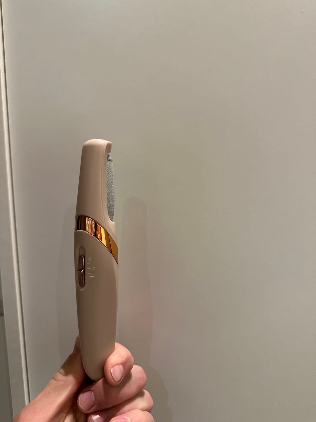 Customer photo review of Lima de pies eléctrica