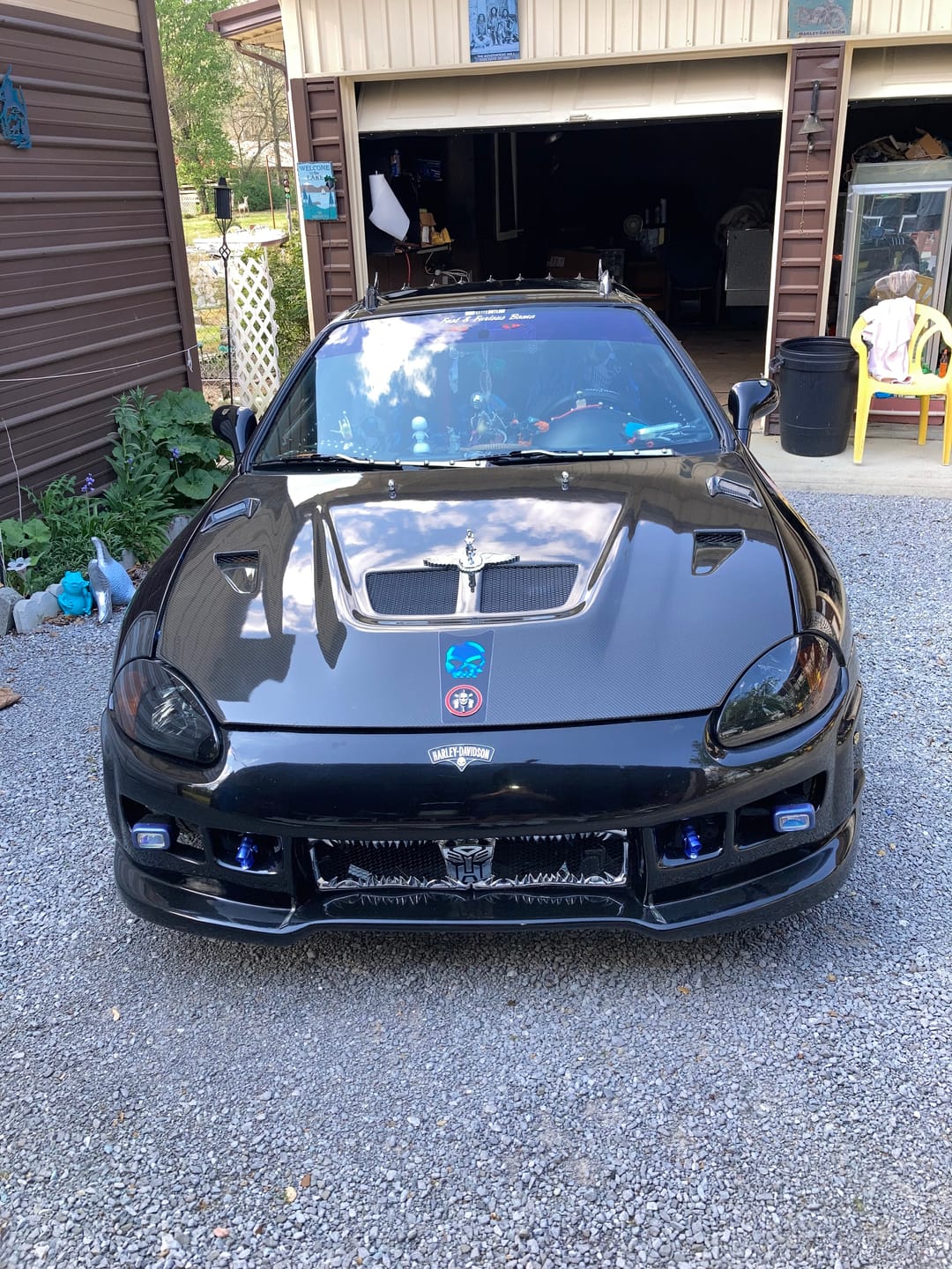 Customer photo review of Spike Tire Valve Caps