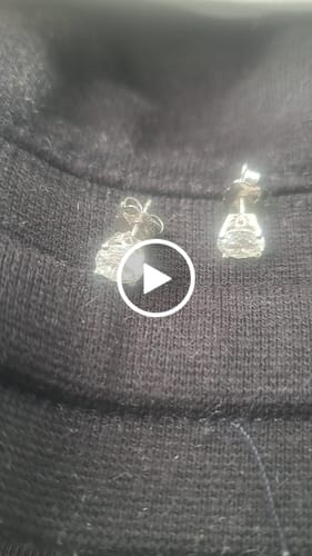 Customer video review of Orecchini punto Luce Zirconi Bianchi e Colorati